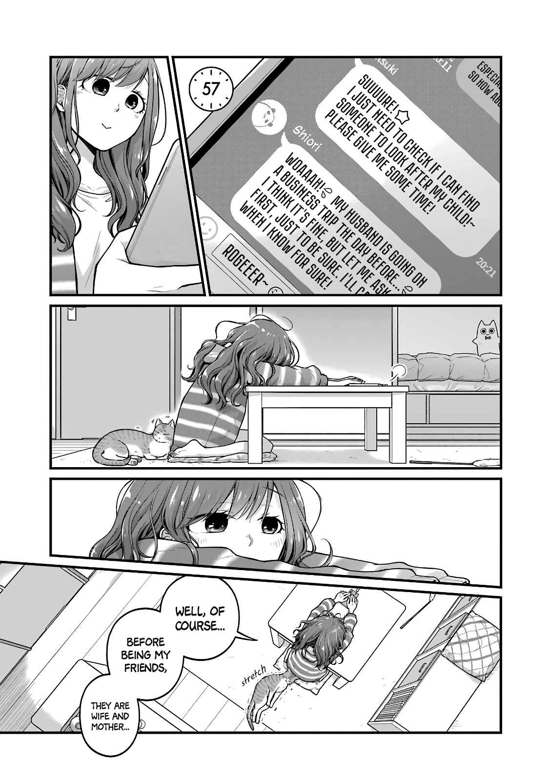 Combini de Kimi to no 5-funkan. Chapter 57 - Page 1