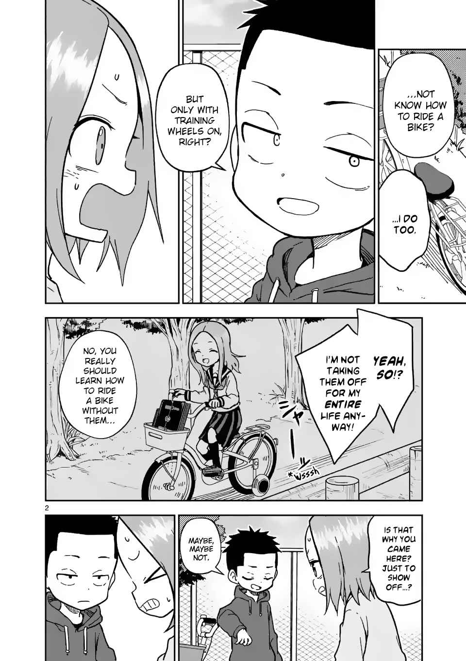 Karakai Jouzu no (Moto) Takagi-san Chapter 171 - Page 2
