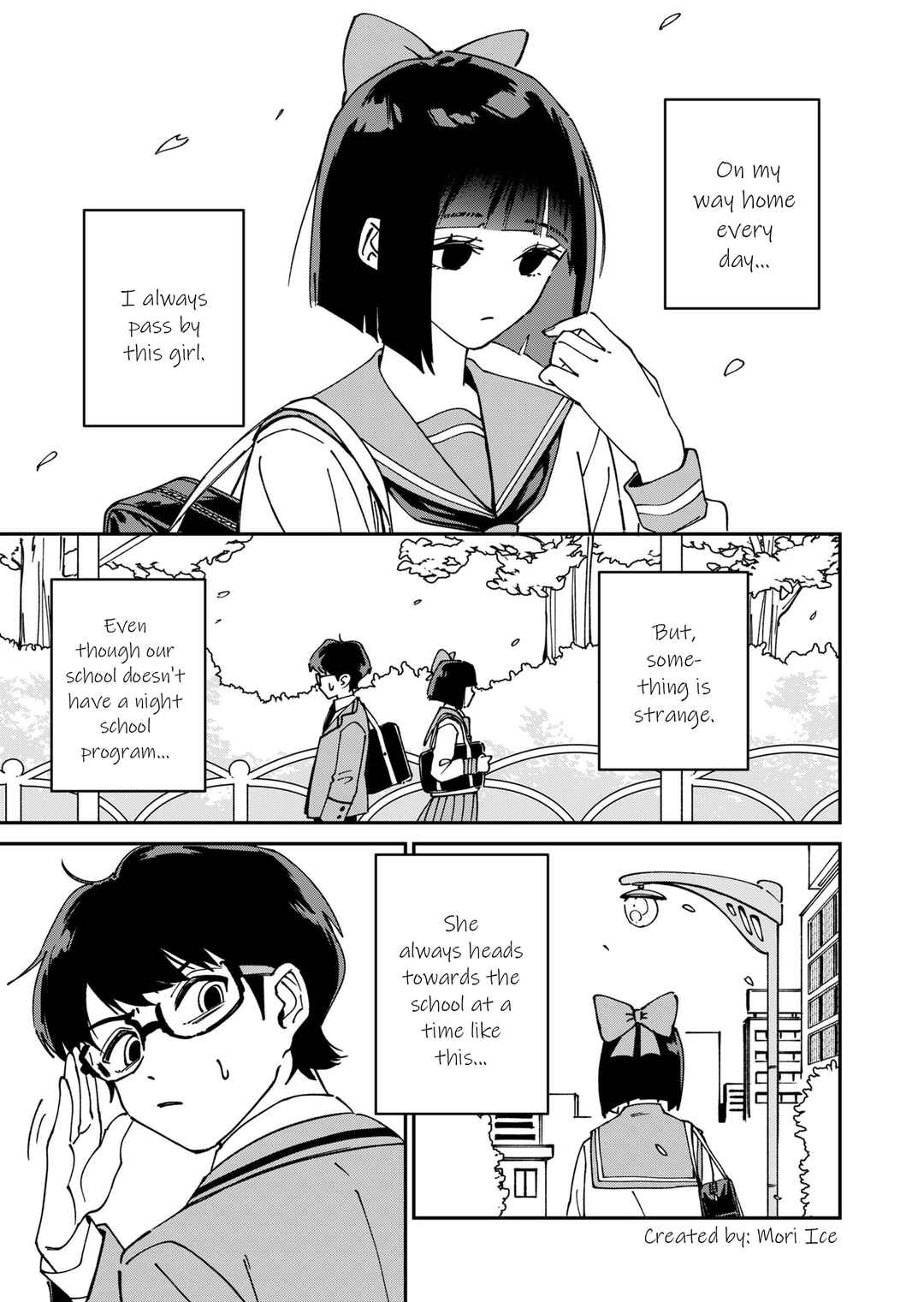 Kaerimichi no Hanako Chapter ? - Page 1