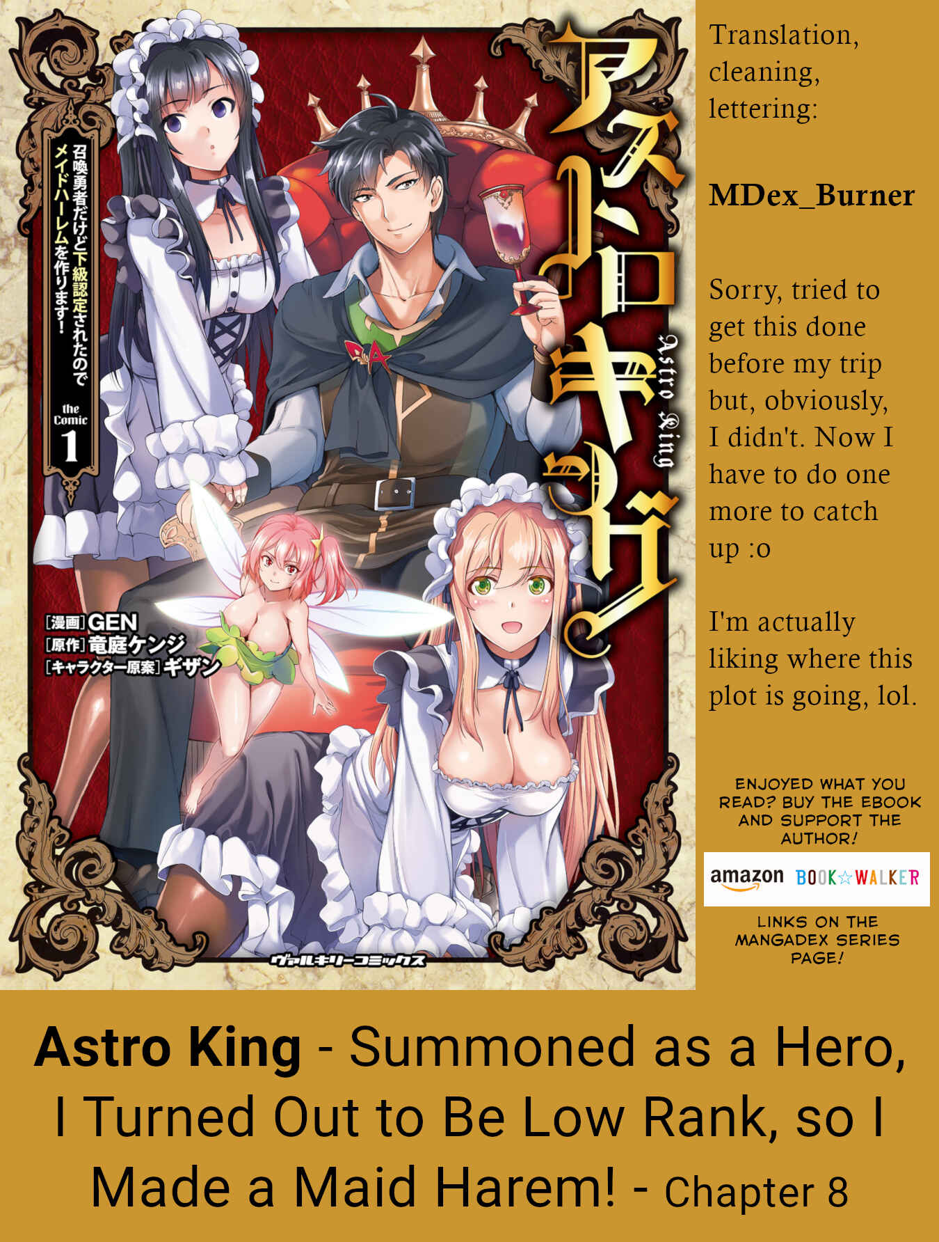 Astro King: Shoukan Yuusha dakedo Kakyuu Nintei Sareta node Maid Harem o Tsukurimasu! Chapter 8 - Page 25