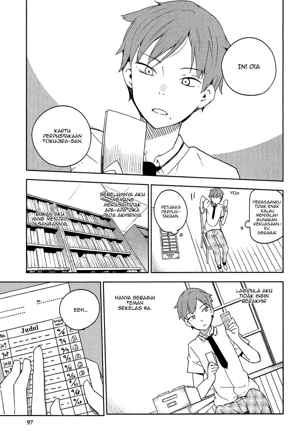 Ookami Shounen wa Kyou mo Uso wo Kasaneru Chapter 3 - Page 10