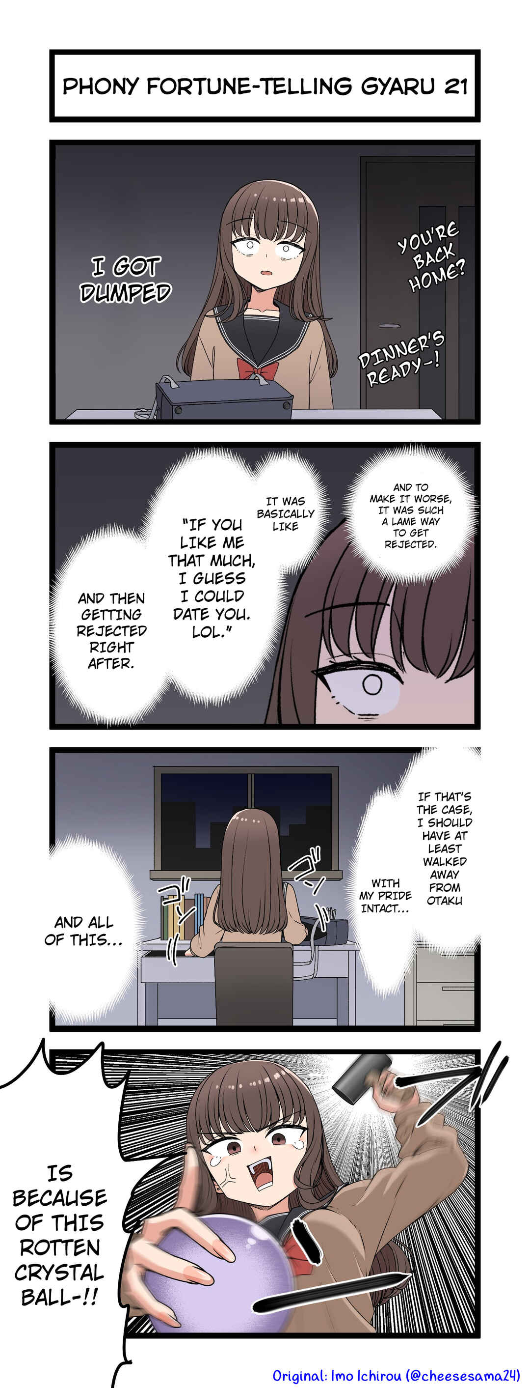 Phony Fortune-Telling Gyaru Chapter 21 - Page 1