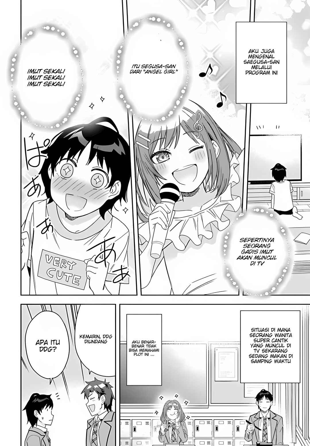 Classmate no Moto Idol ga, Tonikaku Kyodou Fushin nandesu. Chapter 1 - Page 20