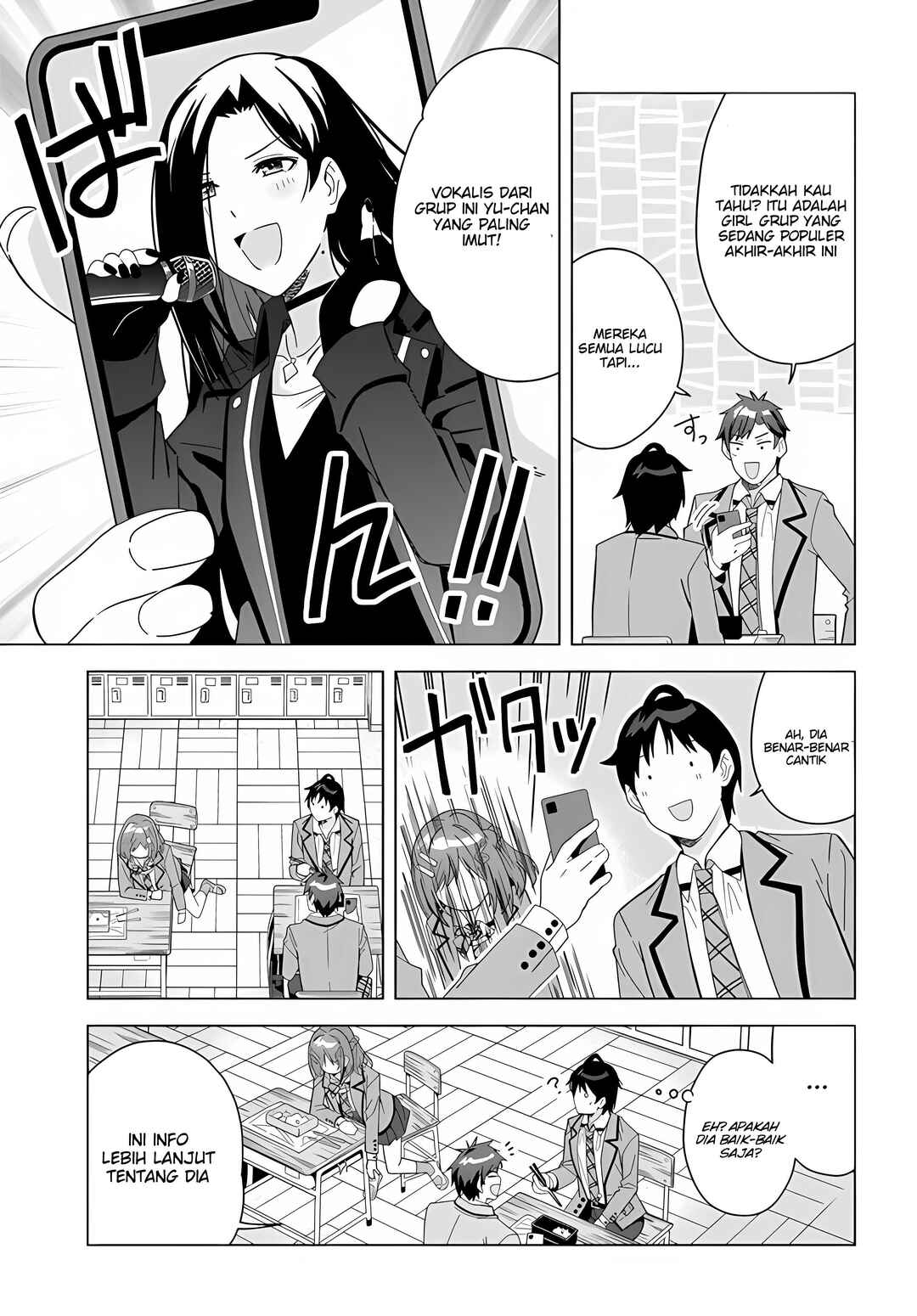 Classmate no Moto Idol ga, Tonikaku Kyodou Fushin nandesu. Chapter 1 - Page 21