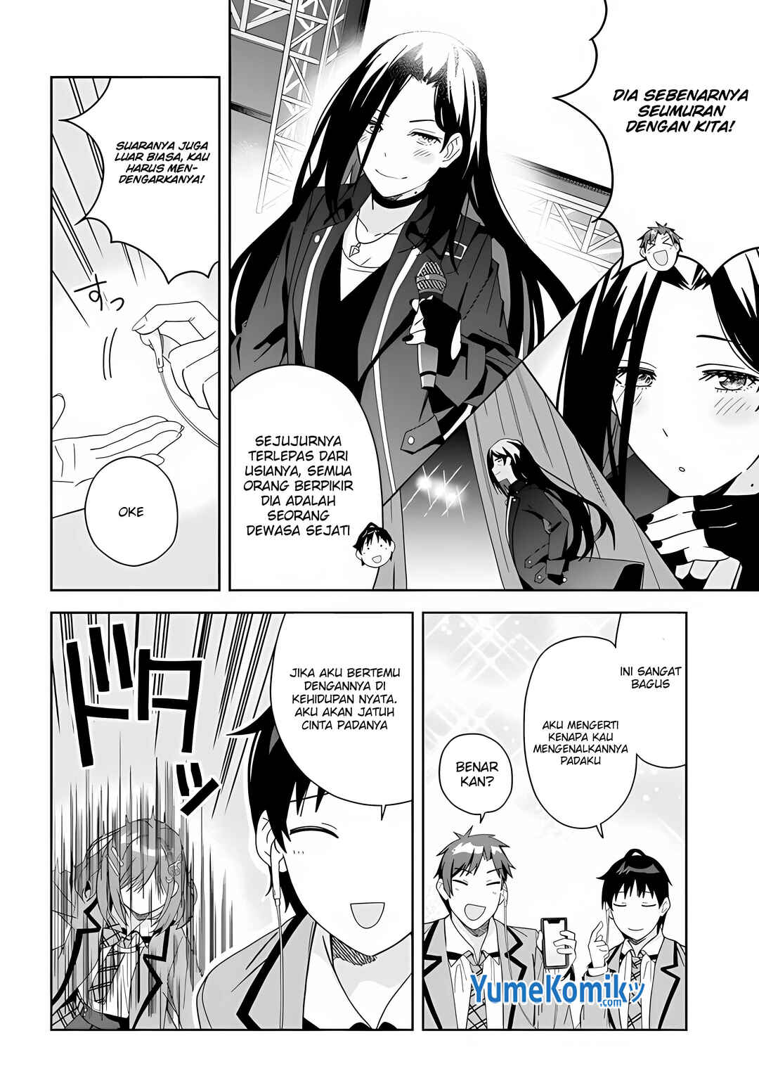 Classmate no Moto Idol ga, Tonikaku Kyodou Fushin nandesu. Chapter 1 - Page 22