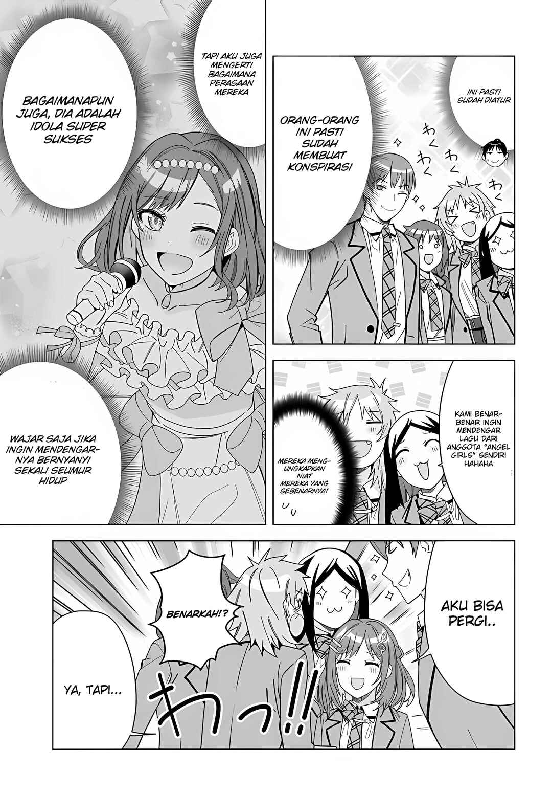 Classmate no Moto Idol ga, Tonikaku Kyodou Fushin nandesu. Chapter 1 - Page 25