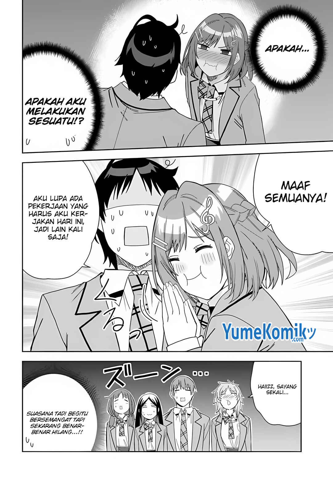 Classmate no Moto Idol ga, Tonikaku Kyodou Fushin nandesu. Chapter 1 - Page 28