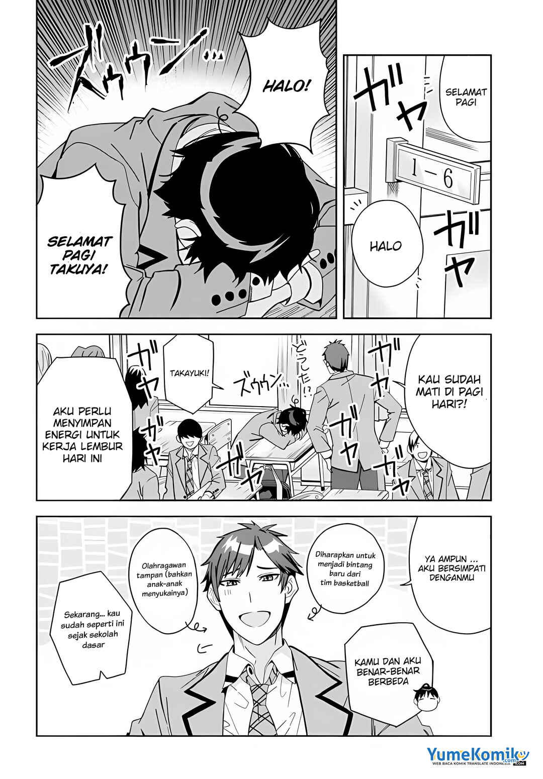 Classmate no Moto Idol ga, Tonikaku Kyodou Fushin nandesu. Chapter 1 - Page 6