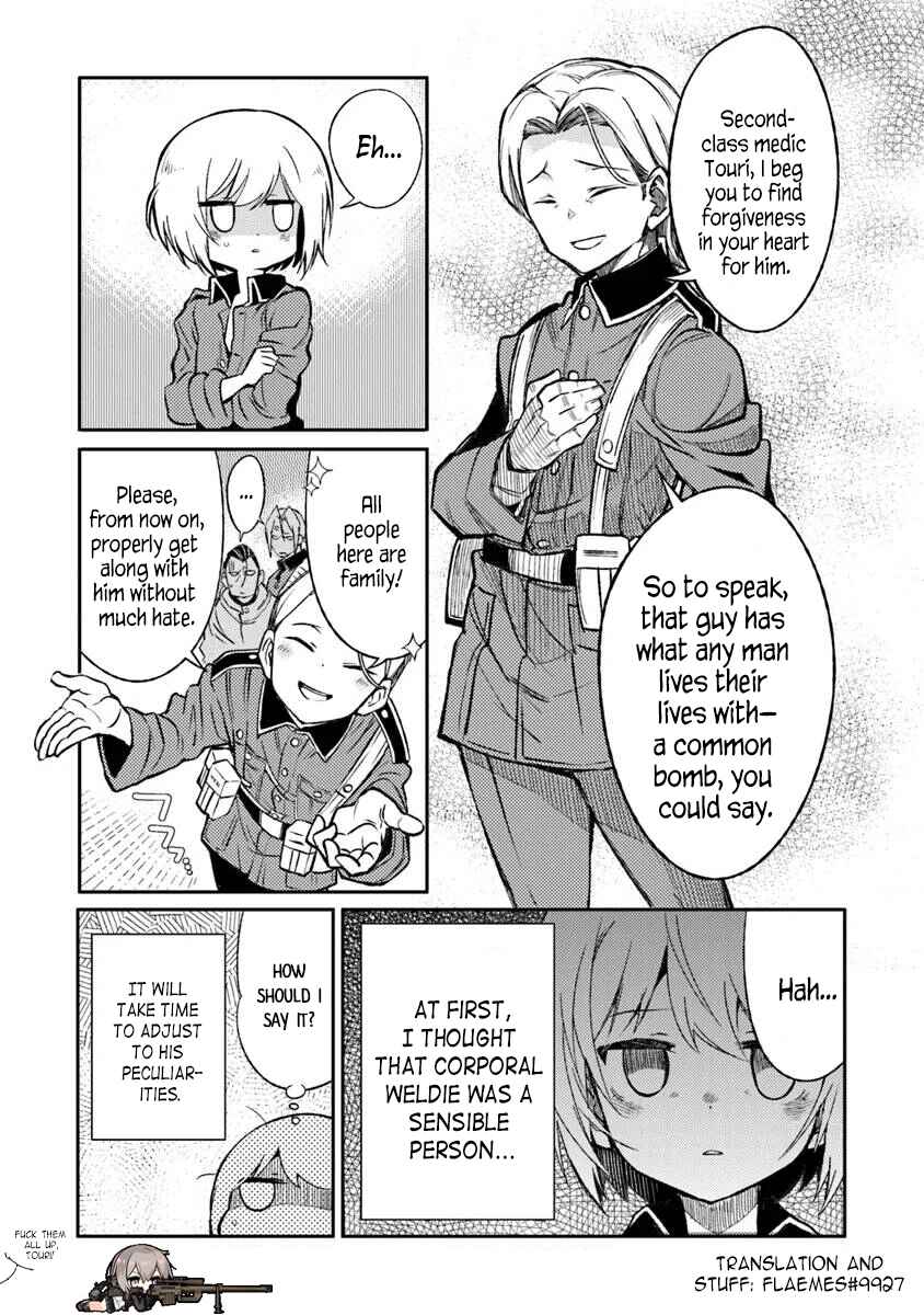TS Eiseihei-san no Senjou Nikki Chapter 8 - Page 35