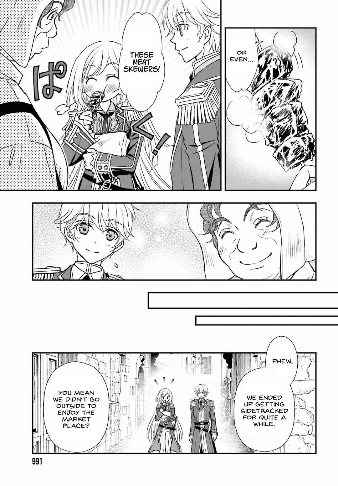 Shinigami ni Sodaterareta Shoujo wa Shikkoku no Tsurugi o Mune ni Idaku Chapter 32 - Page 15