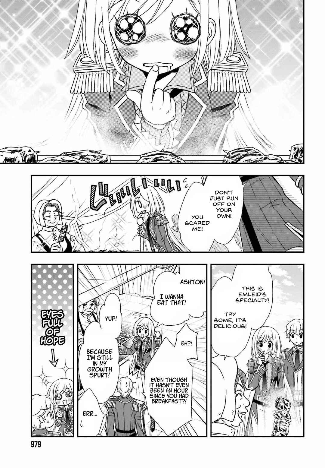 Shinigami ni Sodaterareta Shoujo wa Shikkoku no Tsurugi o Mune ni Idaku Chapter 32 - Page 3