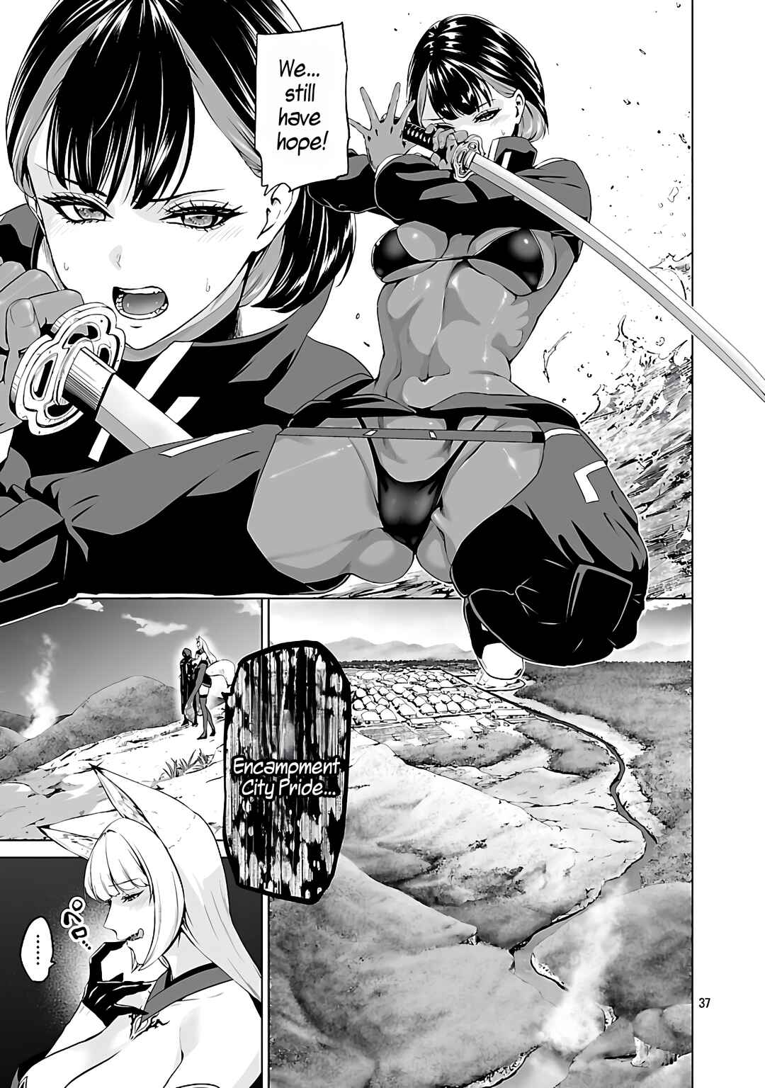 Isekai H Eiyuuden: Bishoujo Senshi-tachi wa Saikyou Gunshi no Muchana Onegai ni Sakaraenai Chapter 4 - Page 39