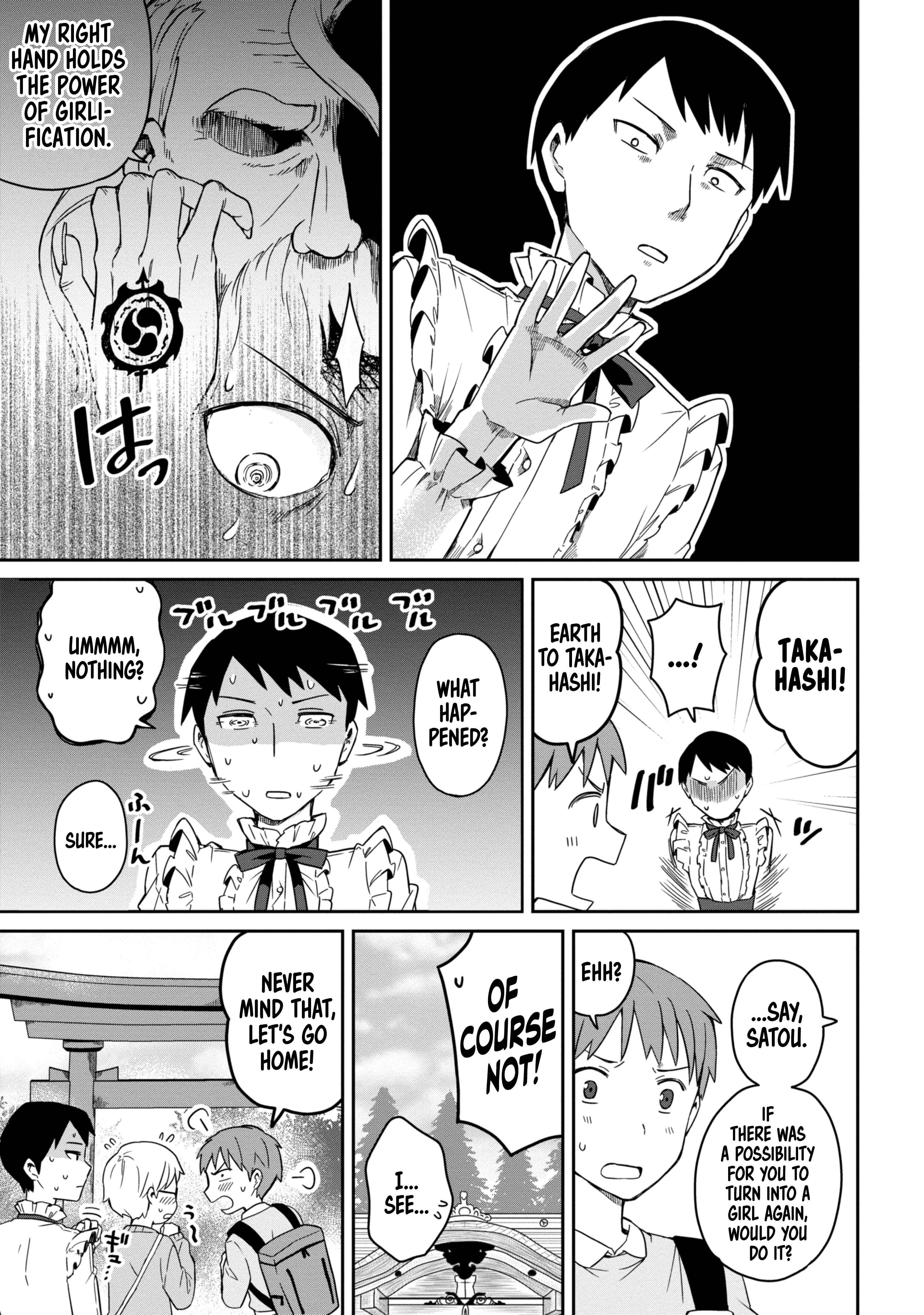 Asa Okitara Onnanoko ni Natteita Danshi Koukousei-tachi no Hanashi Chapter 1 - Page 24