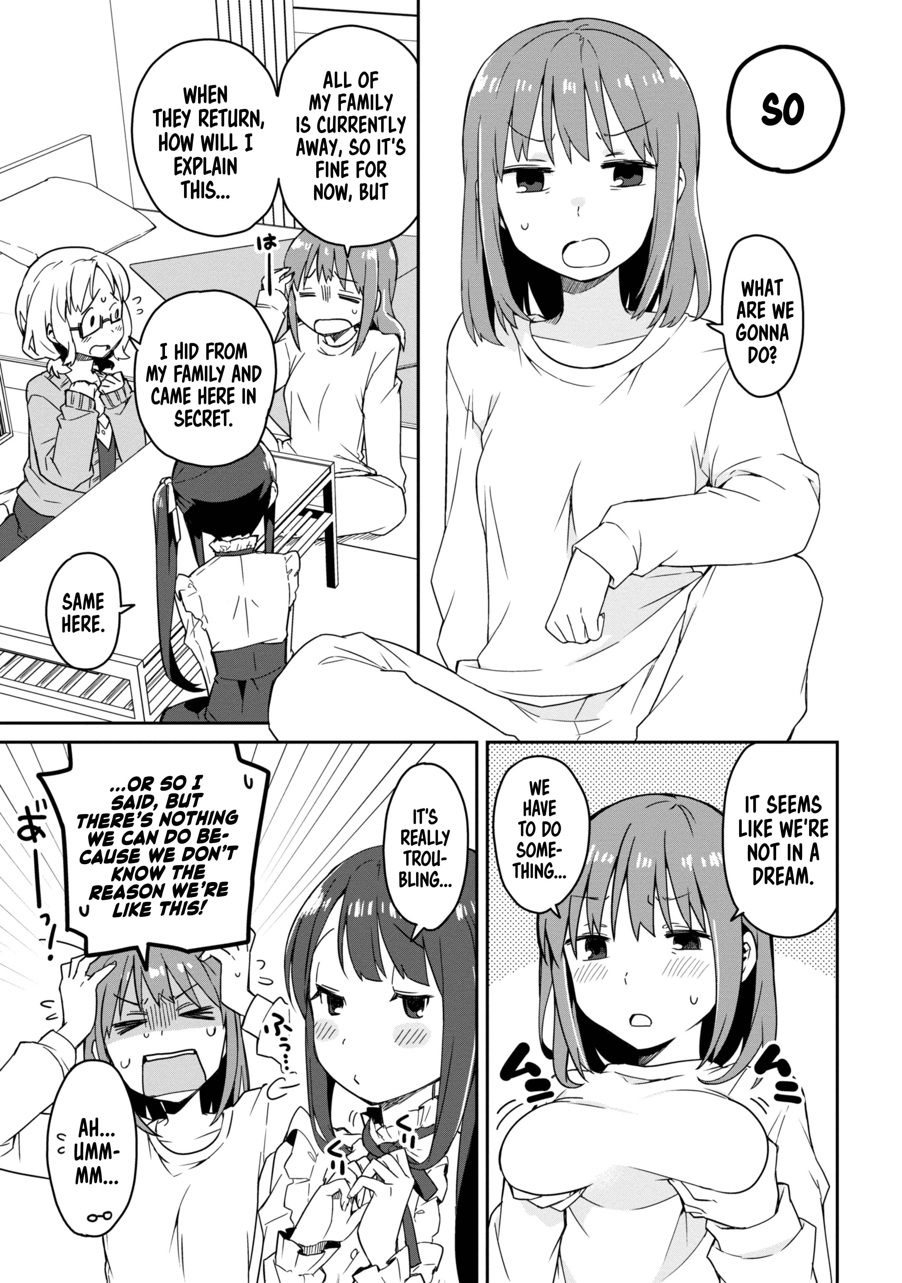 Asa Okitara Onnanoko ni Natteita Danshi Koukousei-tachi no Hanashi Chapter 1 - Page 5