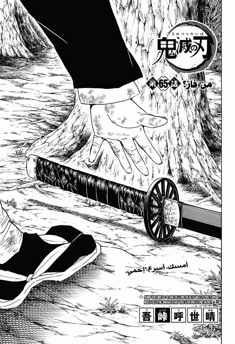 Demon Slayer: Kimetsu no Yaiba Chapter 65 - Page 1