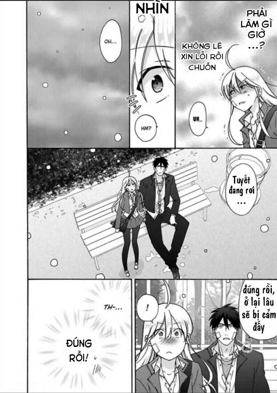 Nyotaika Yankee Gakuen ☆ Ore no Hajimete, Nerawaretemasu. Chapter 31 - Page 12