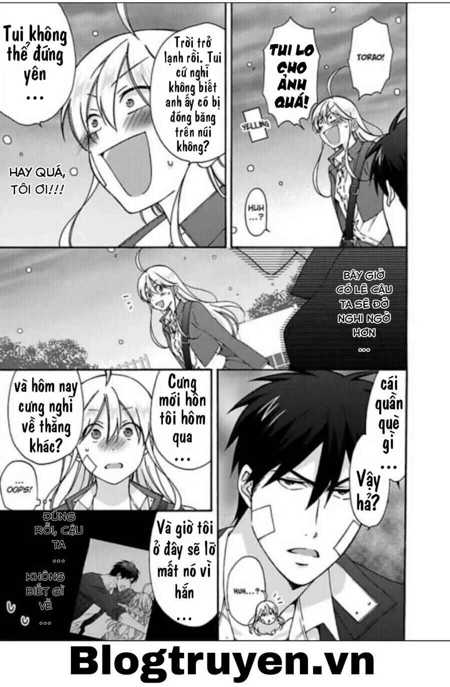 Nyotaika Yankee Gakuen ☆ Ore no Hajimete, Nerawaretemasu. Chapter 31 - Page 13