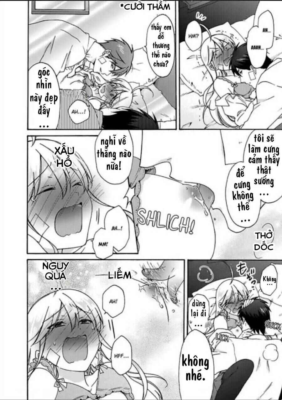 Nyotaika Yankee Gakuen ☆ Ore no Hajimete, Nerawaretemasu. Chapter 31 - Page 18