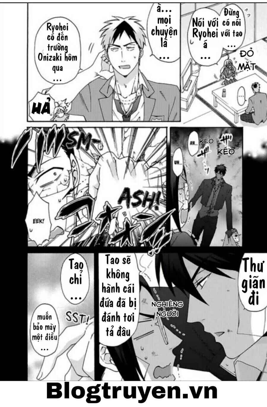 Nyotaika Yankee Gakuen ☆ Ore no Hajimete, Nerawaretemasu. Chapter 31 - Page 4