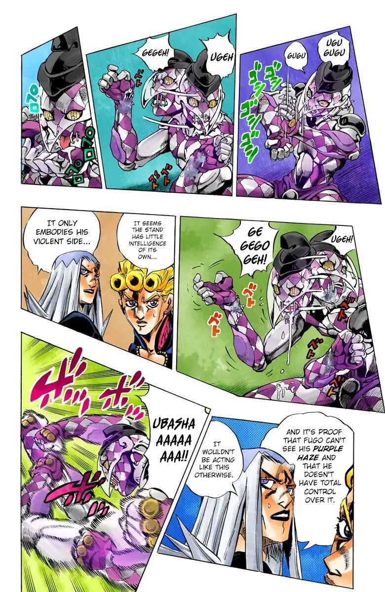 JoJo no Kimyou na Bouken: Part 5 - Ougon no Kaze Color-ban Chapter 42 - Page 6