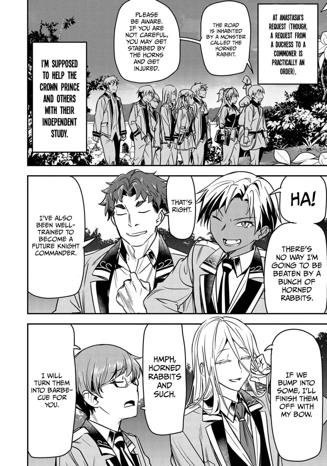 Chounin A wa Akuyaku Reijou o Doushitemo Sukuitai: Dobu to Sora to Koori no Himegimi Chapter 17 - Page 19