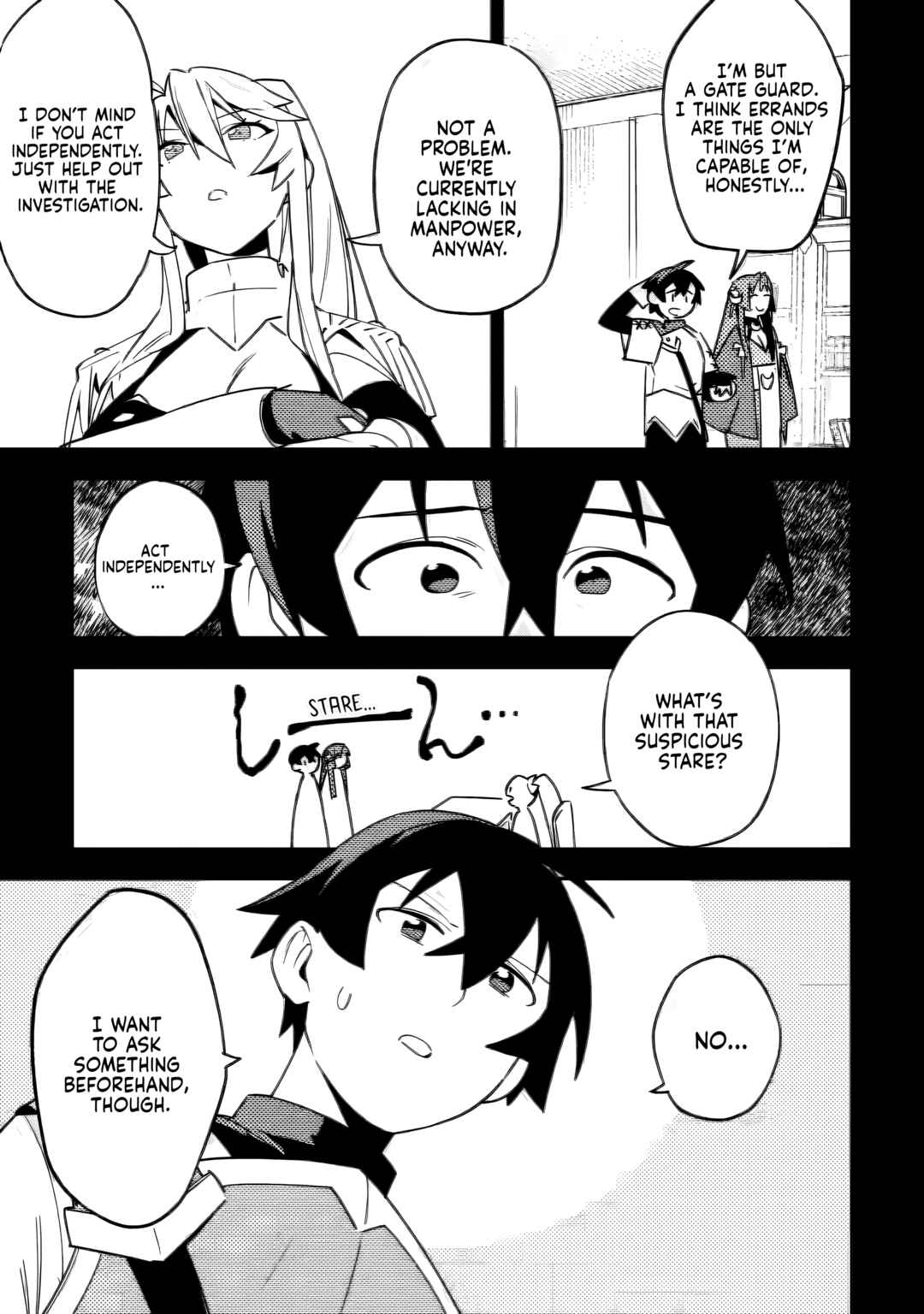 Game Chishiki de Saikyou ni Natta Mob Heishi wa, Shin no Jitsuryoku wo Kakushitai Chapter 5.1 - Page 8