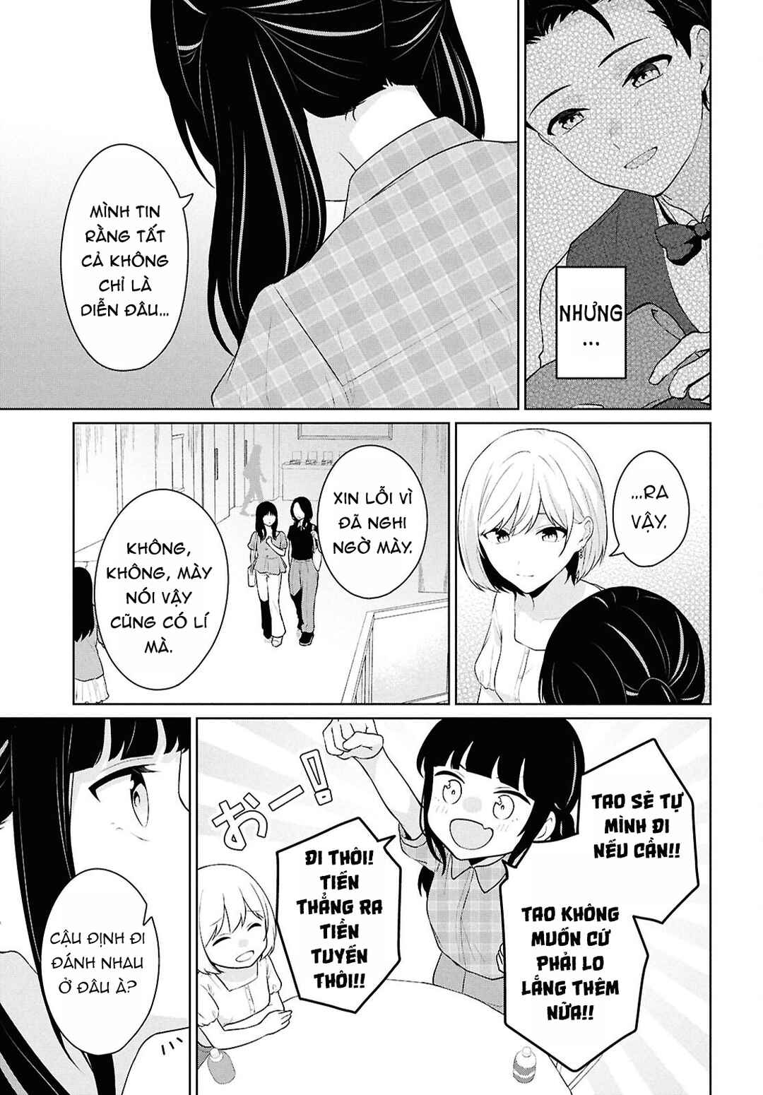 Danjo-hi 1:5 no Sekai demo Futsuu ni Ikirareru to Omotta? ~Gekiomoi Kanjou na Kanojo-tachi ga Mujikaku Danshi ni Honrou Saretara~ Chapter 15 - Page 20