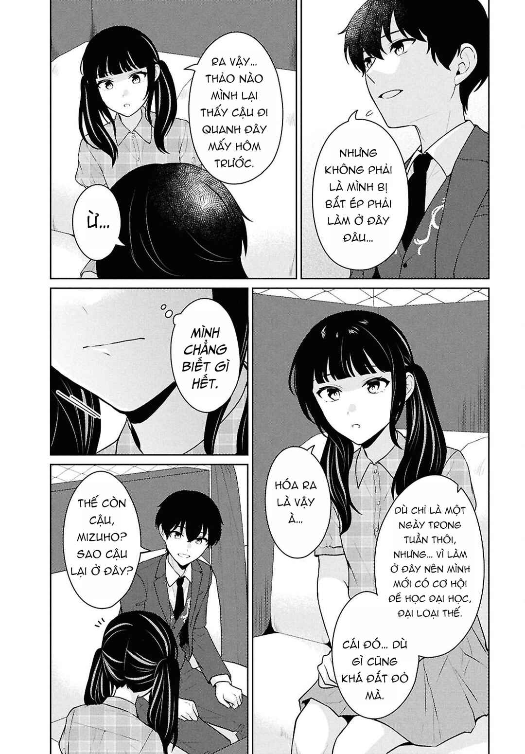 Danjo-hi 1:5 no Sekai demo Futsuu ni Ikirareru to Omotta? ~Gekiomoi Kanjou na Kanojo-tachi ga Mujikaku Danshi ni Honrou Saretara~ Chapter 15 - Page 36