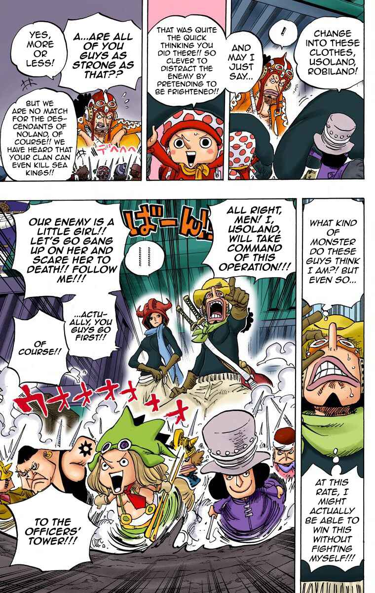 One Piece (Official Colored) Chapter 733 - Page 12
