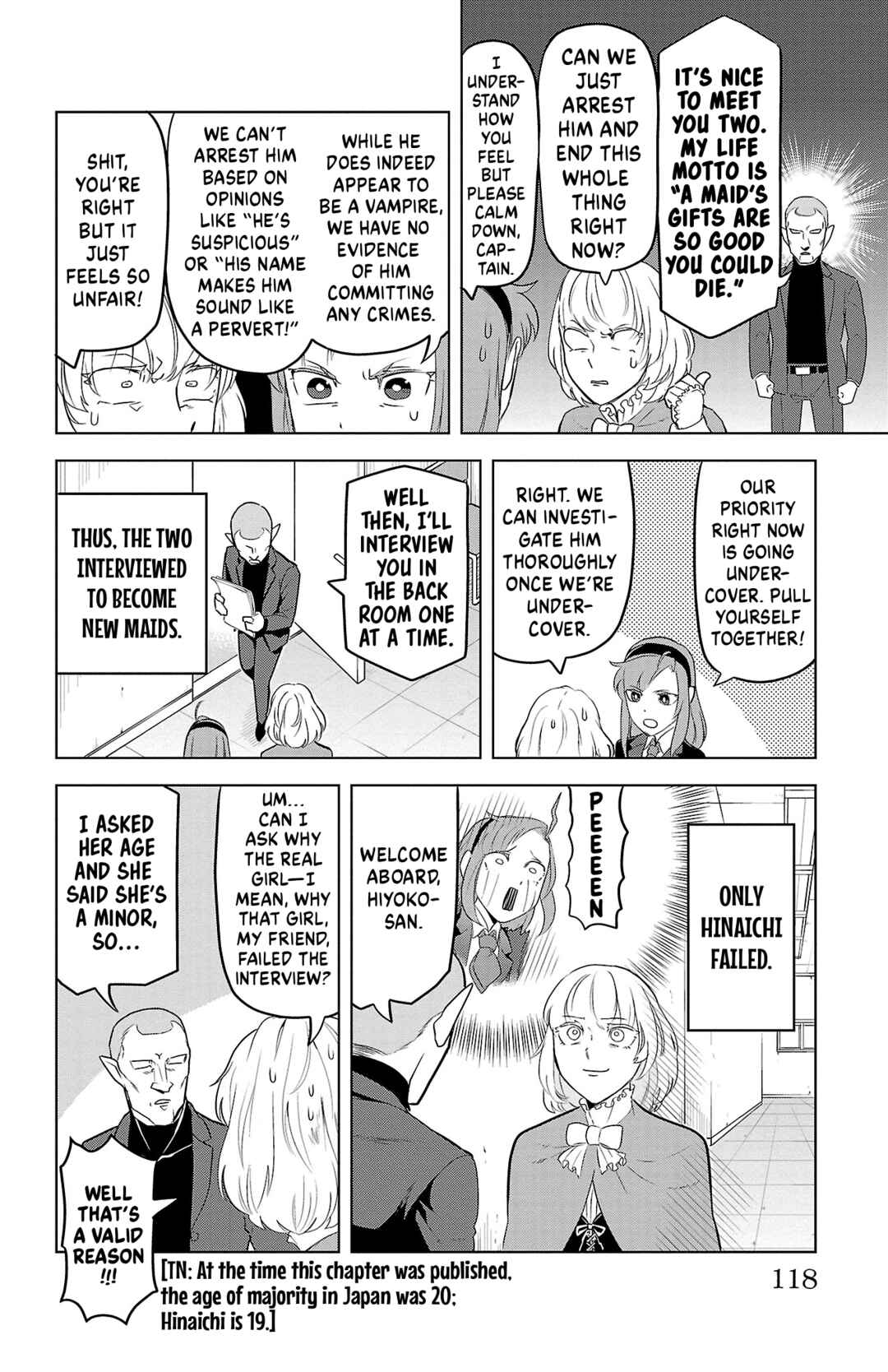 Kyuuketsuki Sugu Shinu Chapter 94 - Page 4