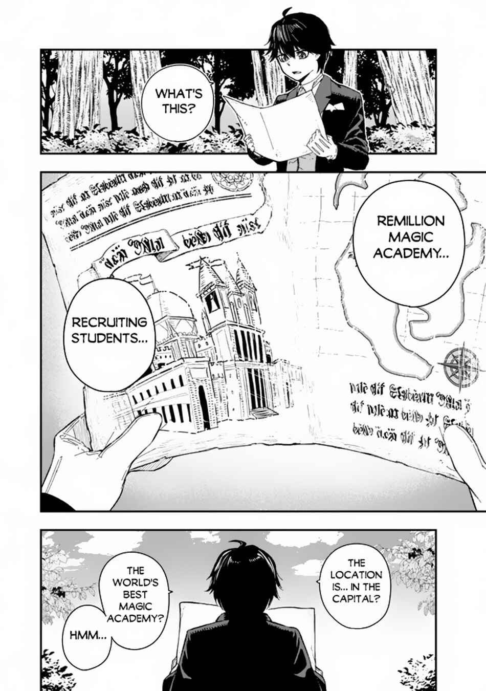 Gomi Ika da to Tsuihou Sareta Shiyounin, Jitsu wa Zense Kenja desu ~Shijou Saikyou no Kenja, Sekai Saikouhou no Gakuen ni Kayou~ Chapter 1 - Page 24