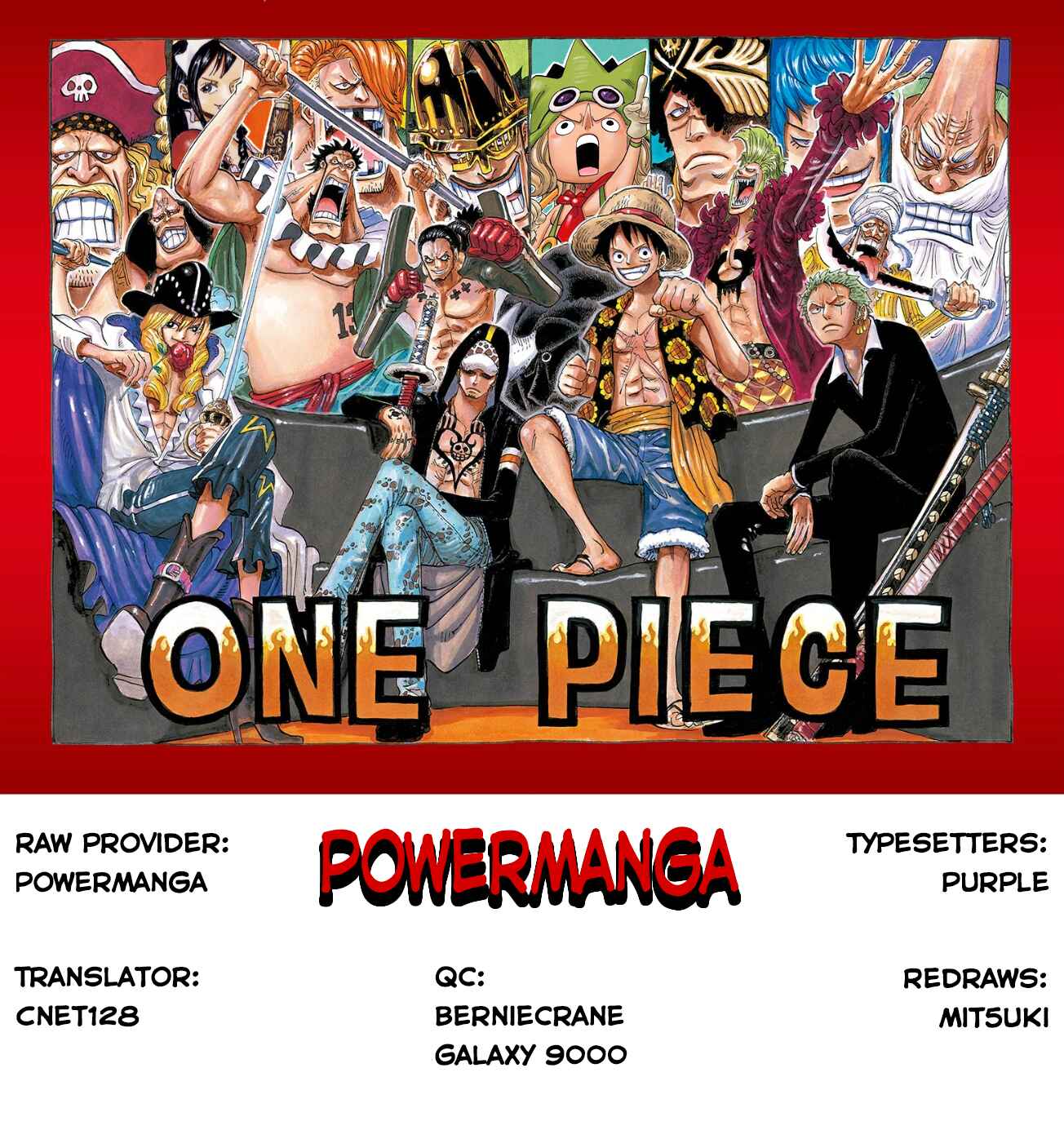 One Piece (Official Colored) Chapter 755 - Page 1
