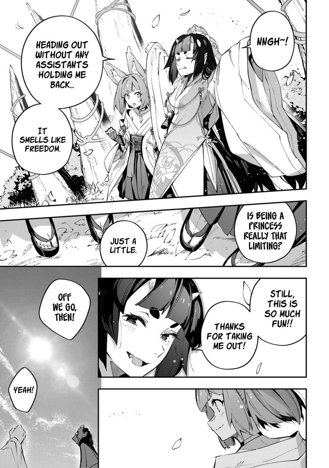 Destiny Unchain Online: Kyuuketsuki Shoujo to Natte, Yagate 'Aka no Maou' to Yobareru You ni Narimashita Chapter 96 - Page 9
