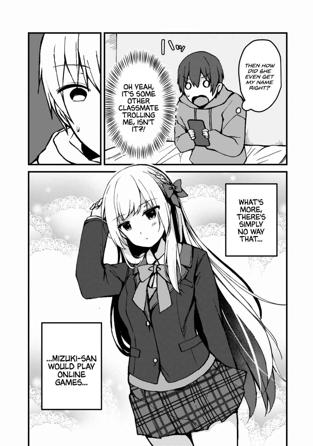 Netoge no Yome ga Ninki Idol datta: Cool kei no Kanojo wa Genjitsu demo Yome no Tsumori de Iru Chapter 1 - Page 37
