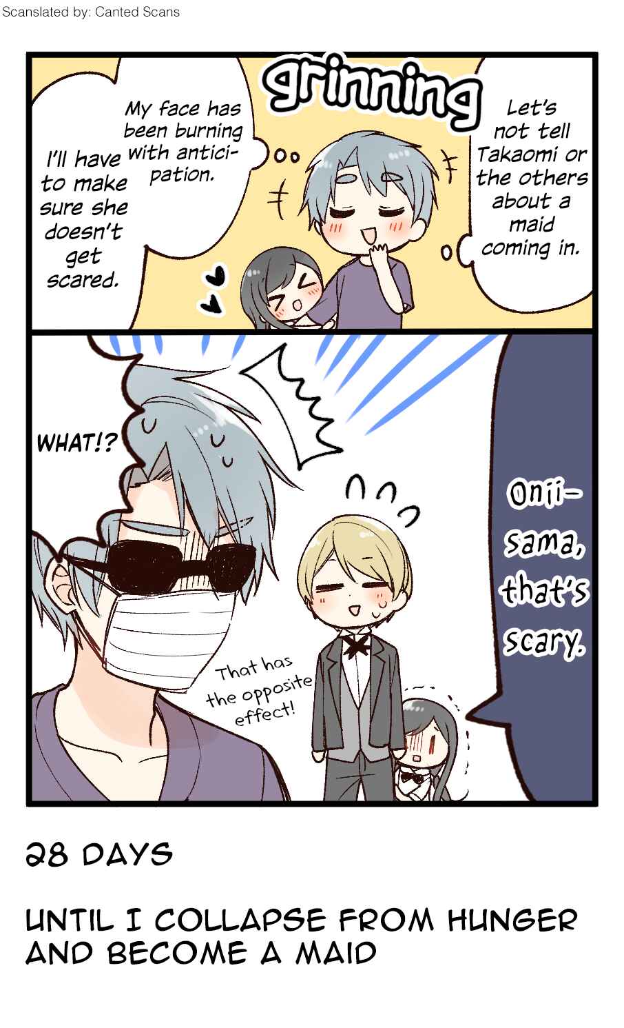 100-nichi go ni Kuufuku de Taore Maid ni Naru Onnanoko Chapter 72 - Page 1
