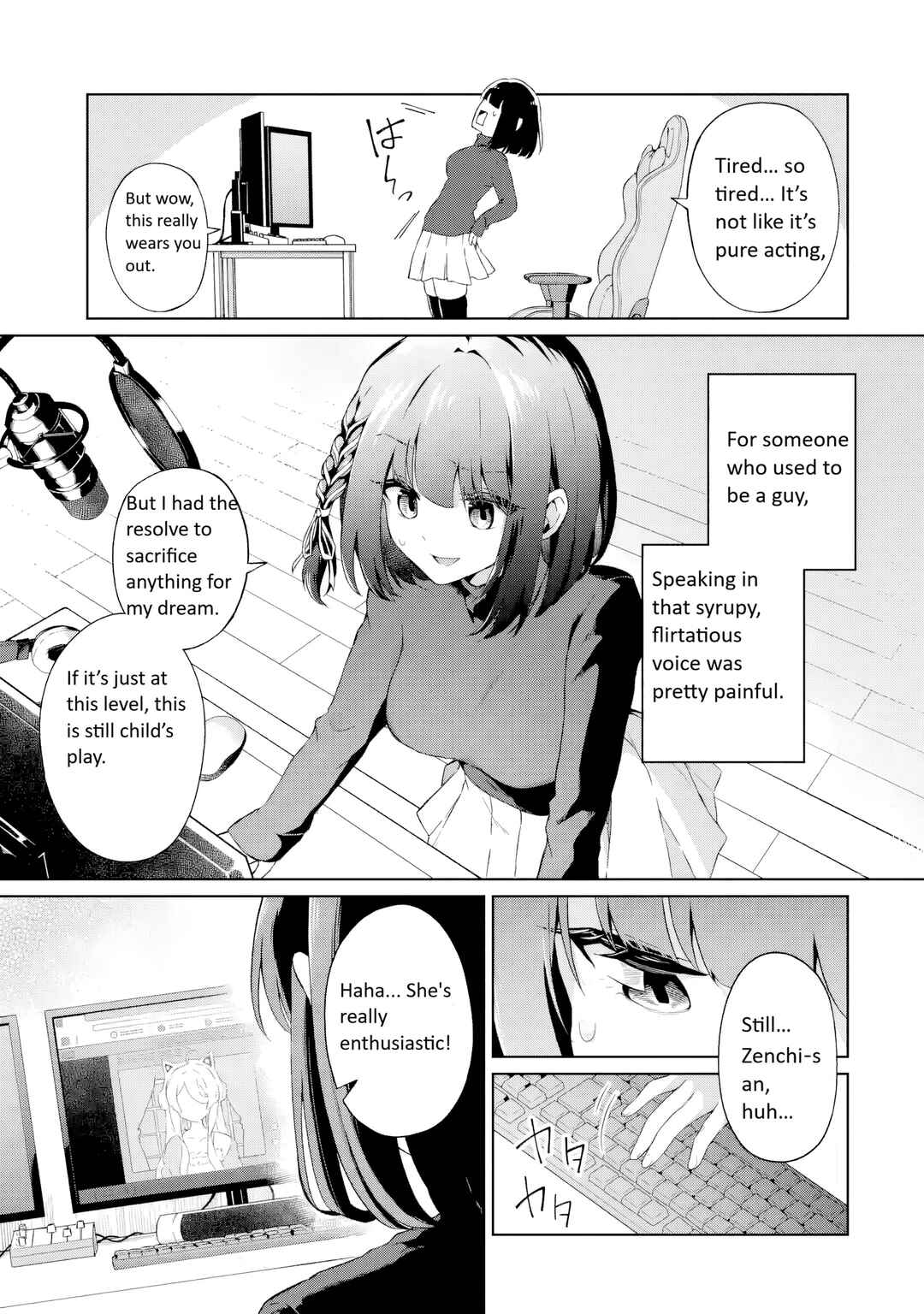 TS Tenseishita Watashi ga Shozokusuru VTuber Jimusho no Liver o Zenin Otoshi ni Iku Hanashi Chapter 1 - Page 27