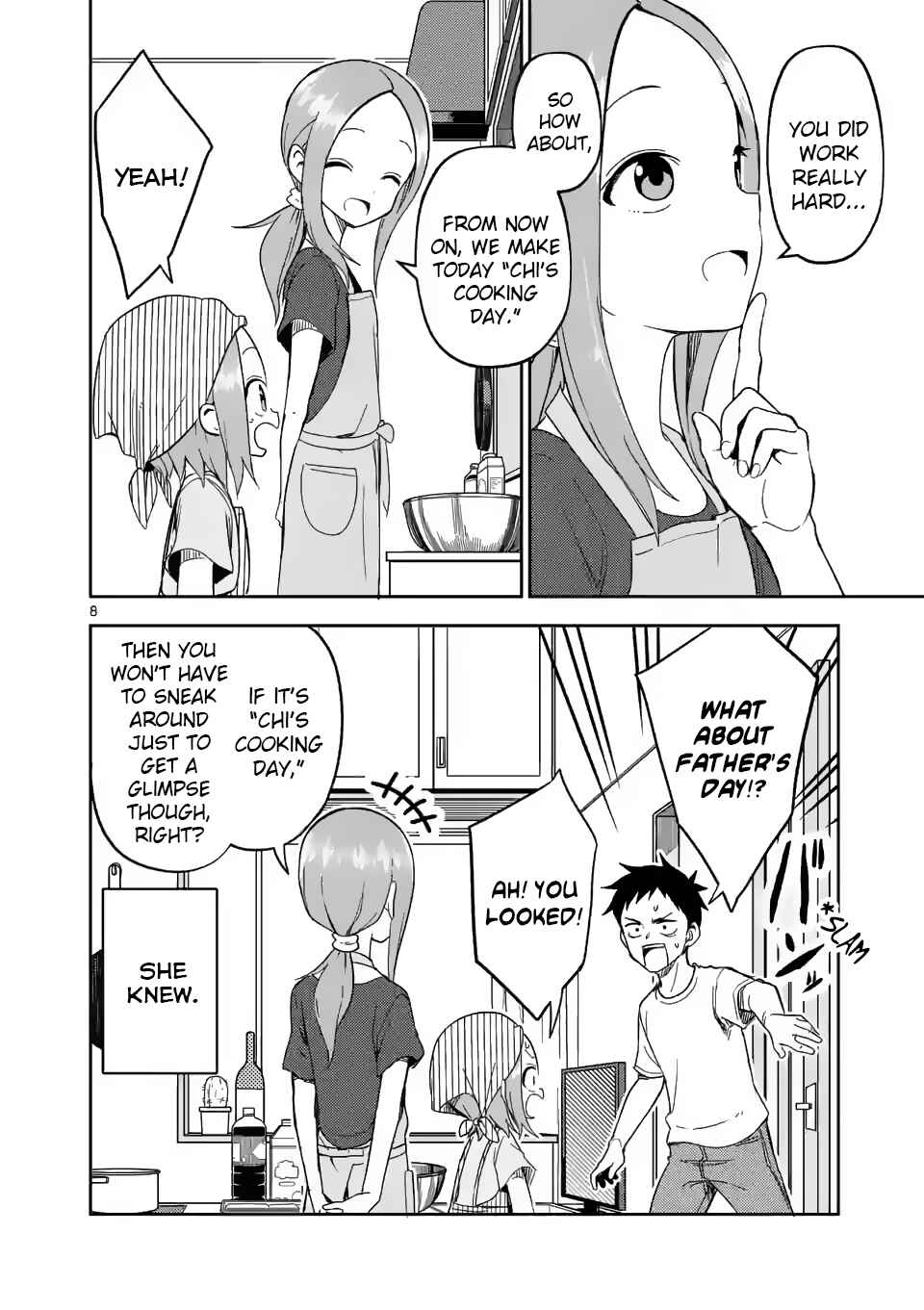 Karakai Jouzu no (Moto) Takagi-san Chapter 191 - Page 8