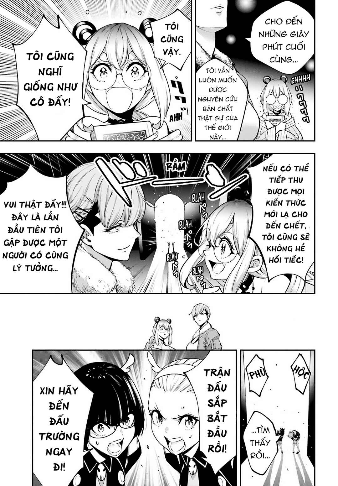 Majo Taisen - 32-nin no Isai no Majo wa Koroshiau Chapter 26 - Page 27