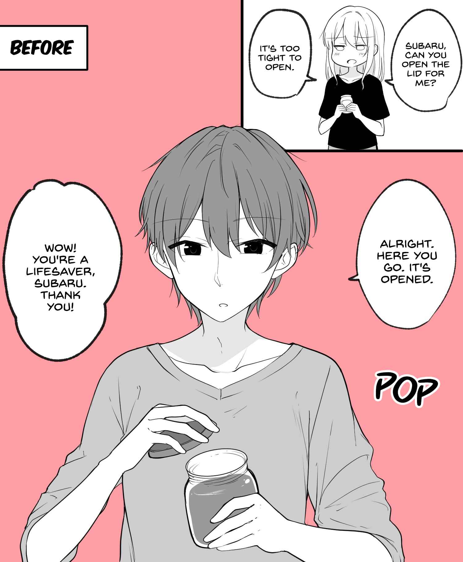 Aru Hi Kareshi ga Onnanoko ni Natteshimata Couple no Nichijou Chapter 10 - Page 1