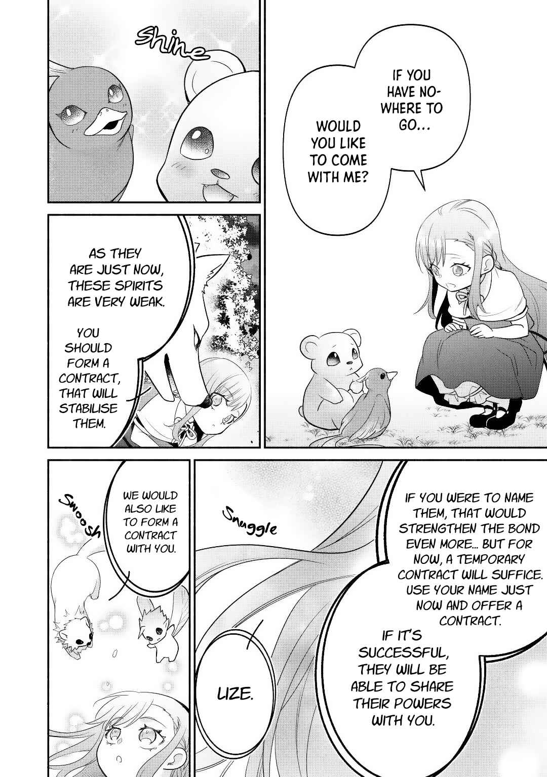 Tensei Youjo.: Shinjuu to Ouji to, Saikyou no Oji-san Youhei-dan no Naka de Ikiru Chapter 11 - Page 24