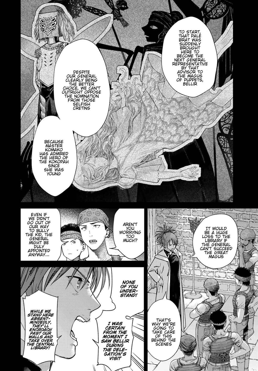 Toshokan no Daimajutsushi Chapter 44 - Page 12