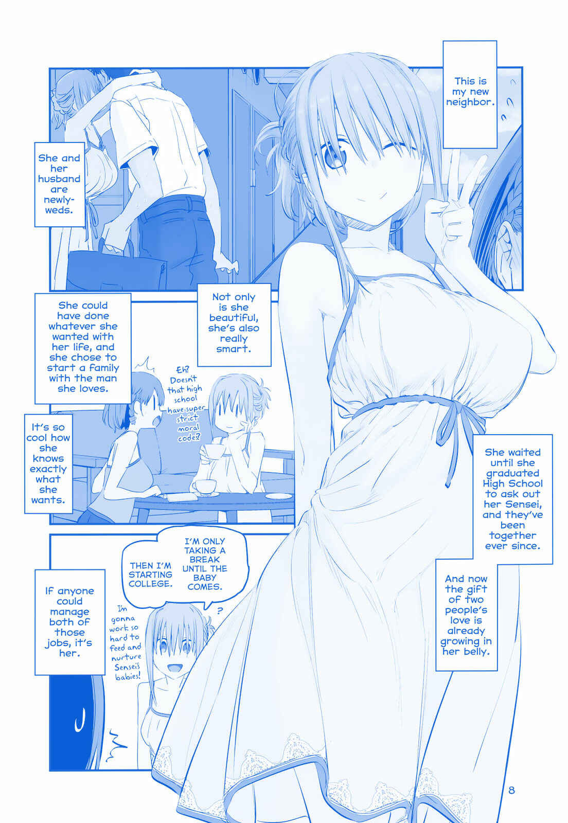 Getsuyoubi no Tawawa  (Twitter Webcomic) Chapter 20 - Page 8