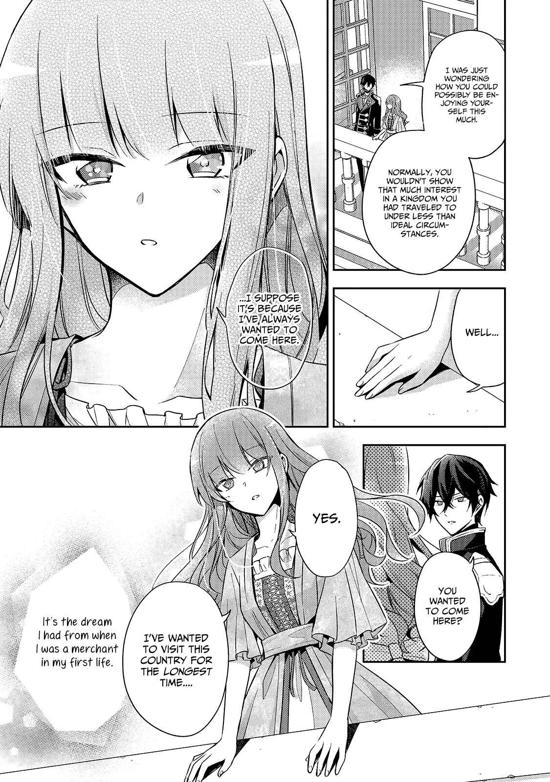 Loop 7-kaime no Akuyaku Reijou wa, Moto Tekikoku de Jiyuu Kimama na Hanayome Seikatsu o Mankitsu Suru Chapter 4 - Page 18