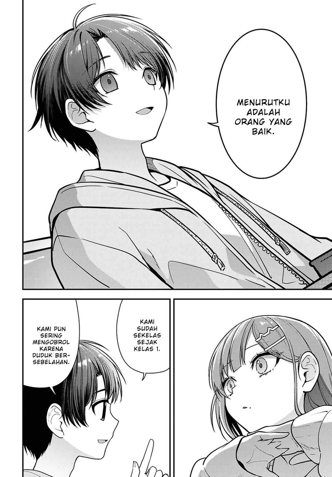 Tonari no Seki no Yankee Shimizu-san ga Kami wo Kuroku Sometekita Chapter 5 - Page 22