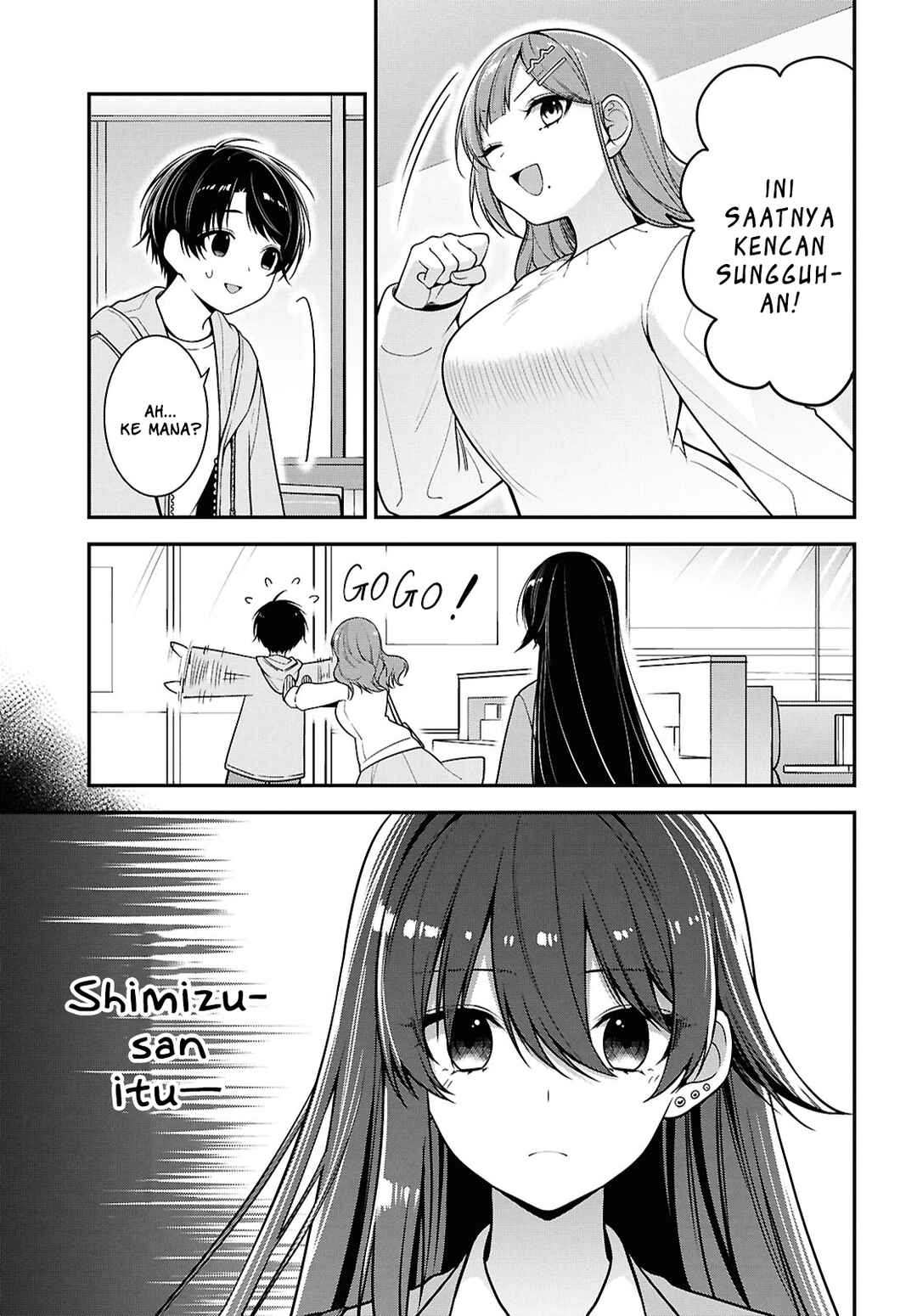 Tonari no Seki no Yankee Shimizu-san ga Kami wo Kuroku Sometekita Chapter 5 - Page 30
