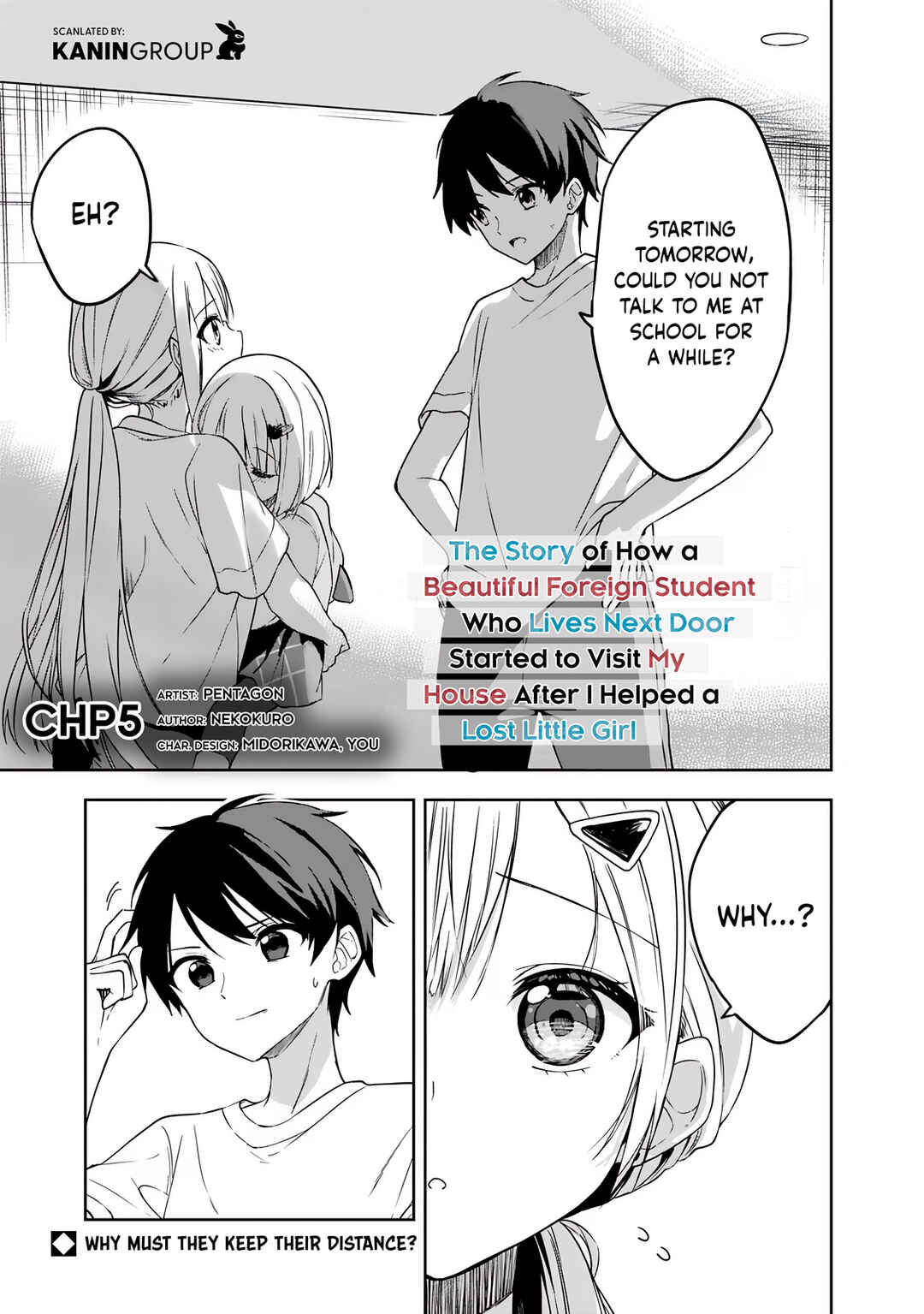 Maigo ni Natteita Youjo wo Tasuketara, Otonari ni Sumu Bishoujo Ryuugakusei ga Ie ni Asobi ni Kuru you ni Natta Ken ni Tsuite Chapter 5 - Page 3