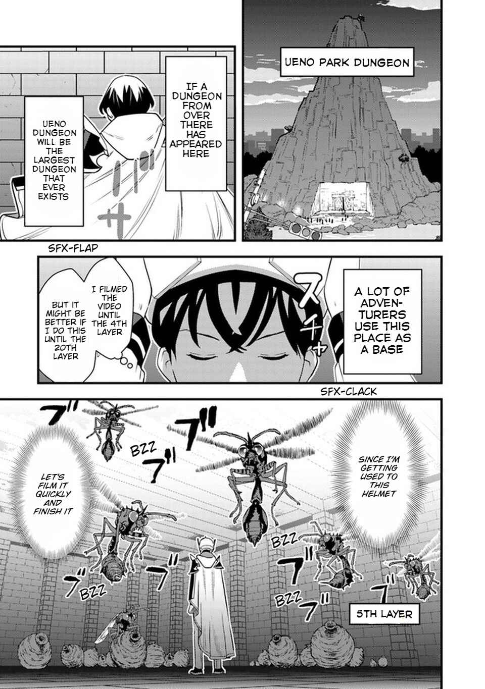 Isekai-gaeri no Yuusha wa, Dungeon ga Shutsugen Shita Genjitsu Sekai de, Influencer ni Natte Kane o Kasegimasu! Chapter 6.1 - Page 14