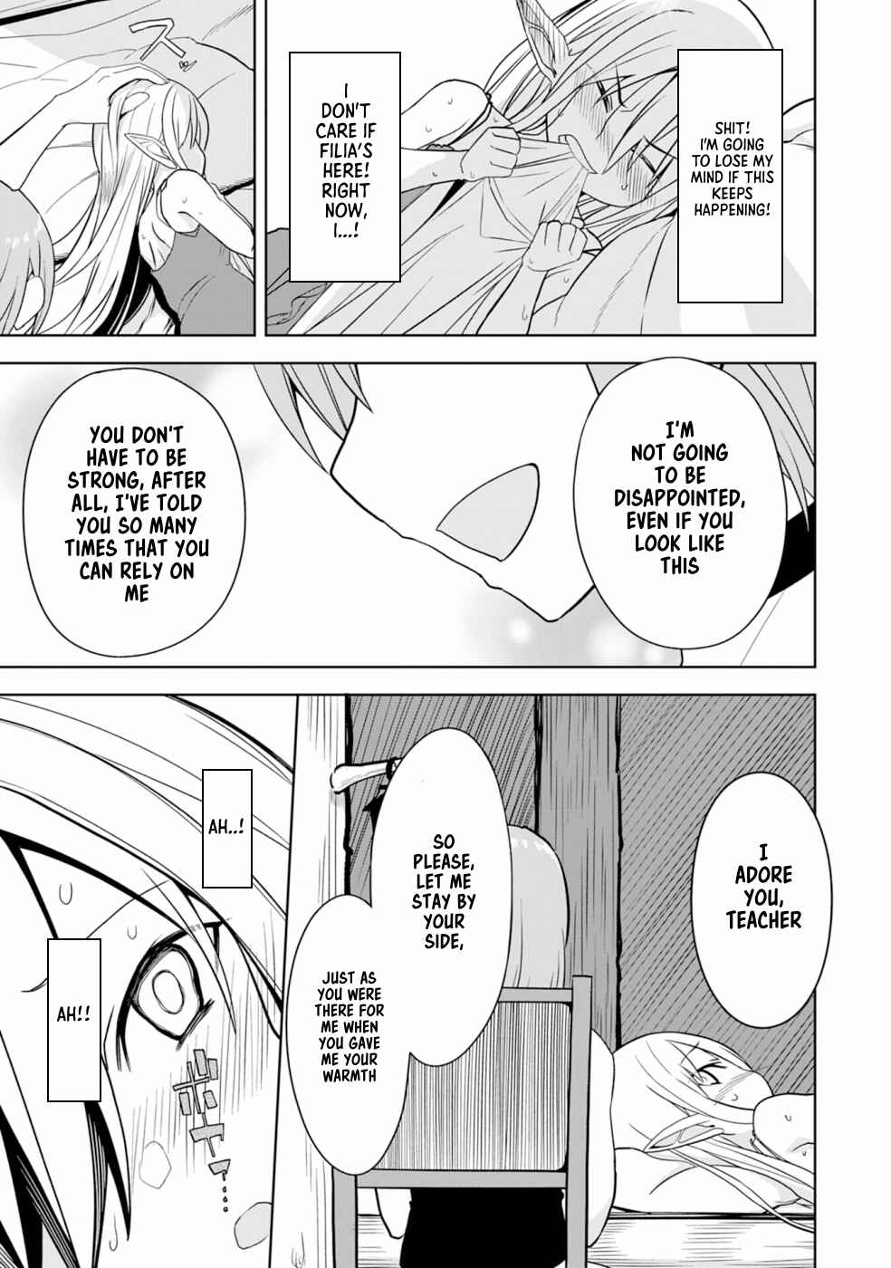 Eroi Koto Suru Tame ni Kyonyuu Bishoujo Dorei wo Katta Hazu ga, Oshishou-sama to Shitawa Rete Omotta Toori ni Ikanaku Naru Hanashi Chapter 4 - Page 24