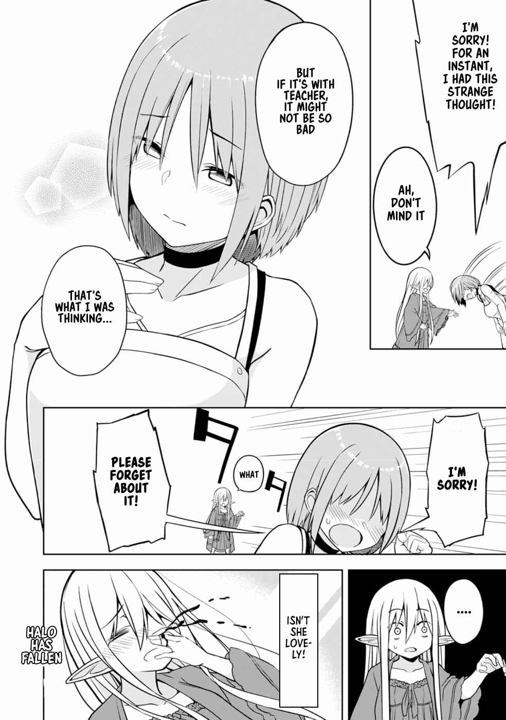 Eroi Koto Suru Tame ni Kyonyuu Bishoujo Dorei wo Katta Hazu ga, Oshishou-sama to Shitawa Rete Omotta Toori ni Ikanaku Naru Hanashi Chapter 4 - Page 33