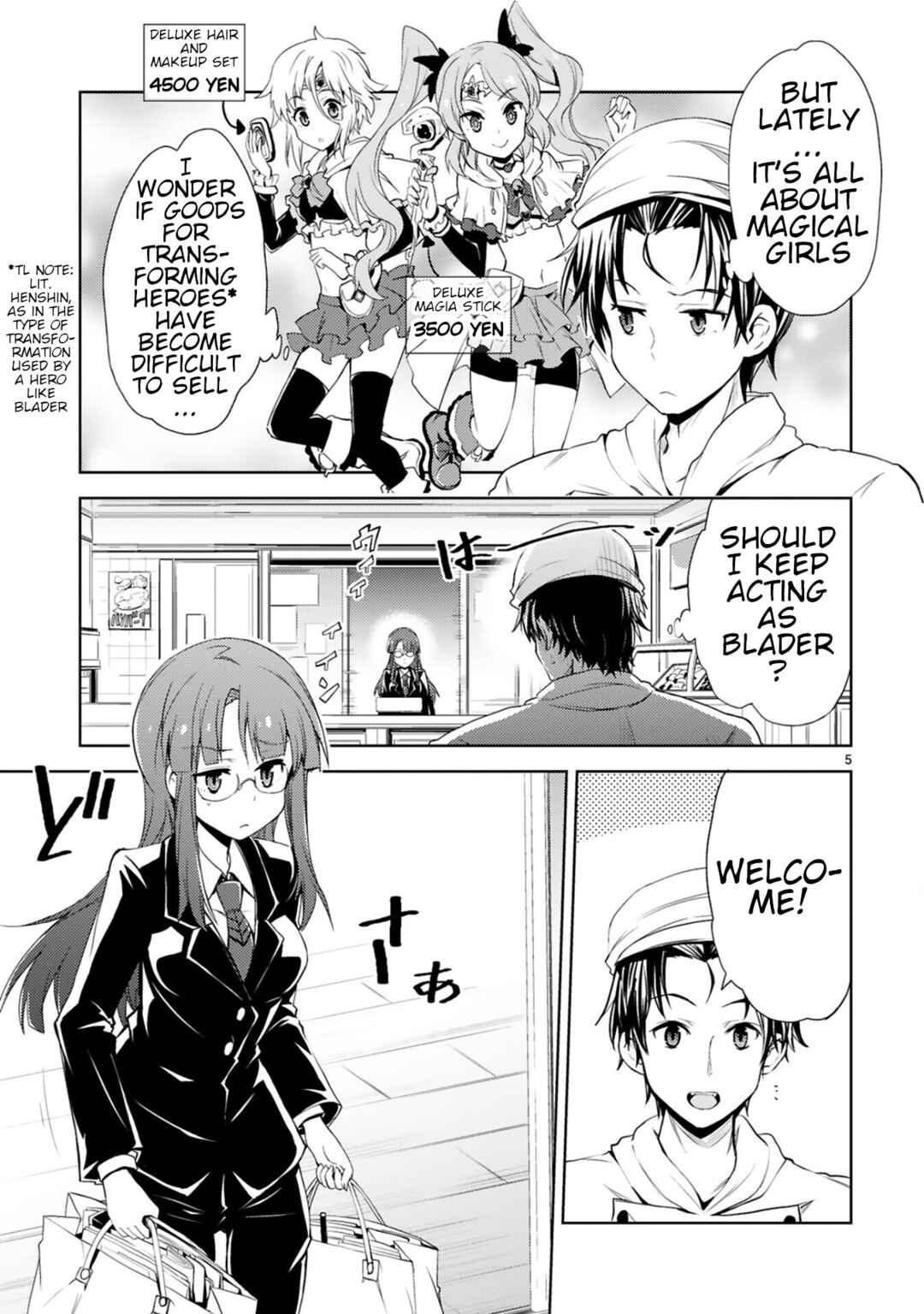 Kaijin Kaihatsubu no Kuroitsu-san Chapter 7 - Page 5